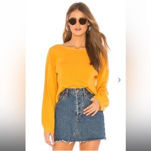 Lovers + Friends - Soho Sweater in Golden Yellow